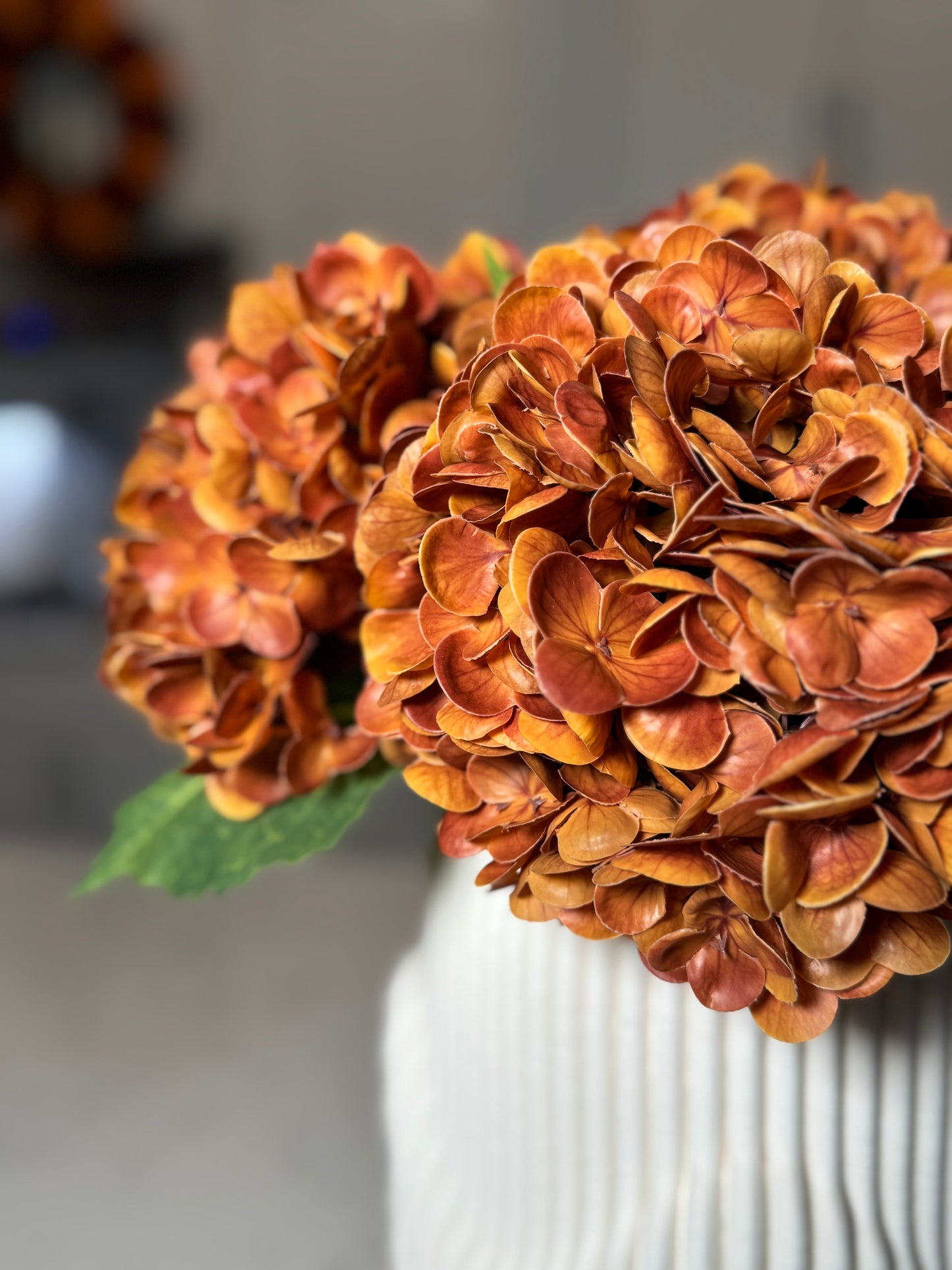 Lifelike artificial hydrangea stem
Hydrangea stems for vase decoration
Faux hydrangea flowers farmhouse style
Artificial hydrangeas for living room
Decorative hydrangea flowers orange
Timeless hydrangea home accents
Hydrangea centerpiece Thanksgiving table
Nude orange hydrangea fall decor
Artificial hydrangea flowers bulk
Hydrangea stems for floral arrangements