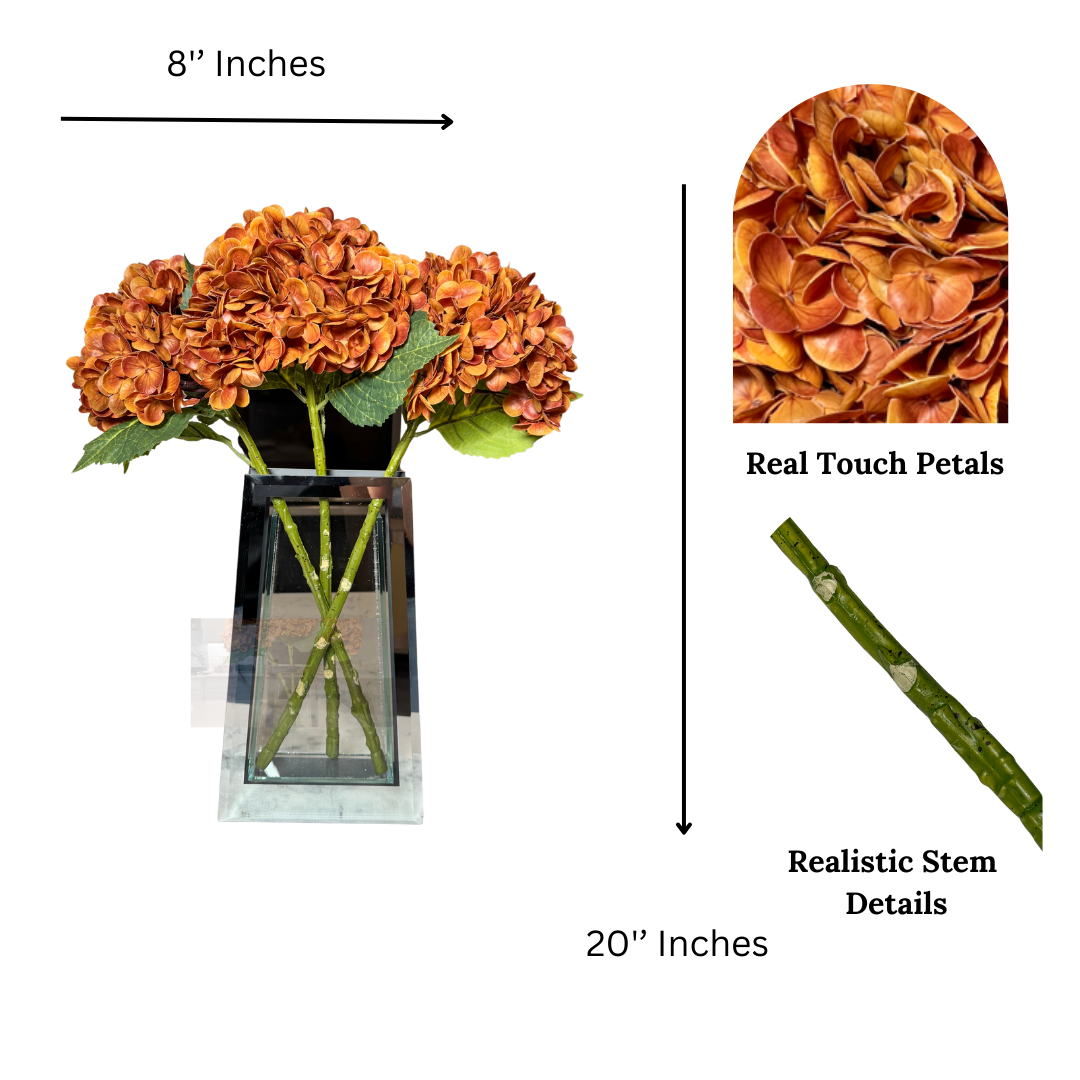 Real touch silk hydrangea flower
Hydrangea stems farmhouse home accents
Decorative silk hydrangea branches
Artificial hydrangea flower decor ideas
Nude hydrangea faux bouquet centerpiece
Lifelike hydrangea stem wedding decor
Faux hydrangea centerpiece autumn harvest
Hydrangea arrangement silk orange nude
Artificial flowers hydrangea orange stem
Hydrangea bouquet real touch silk