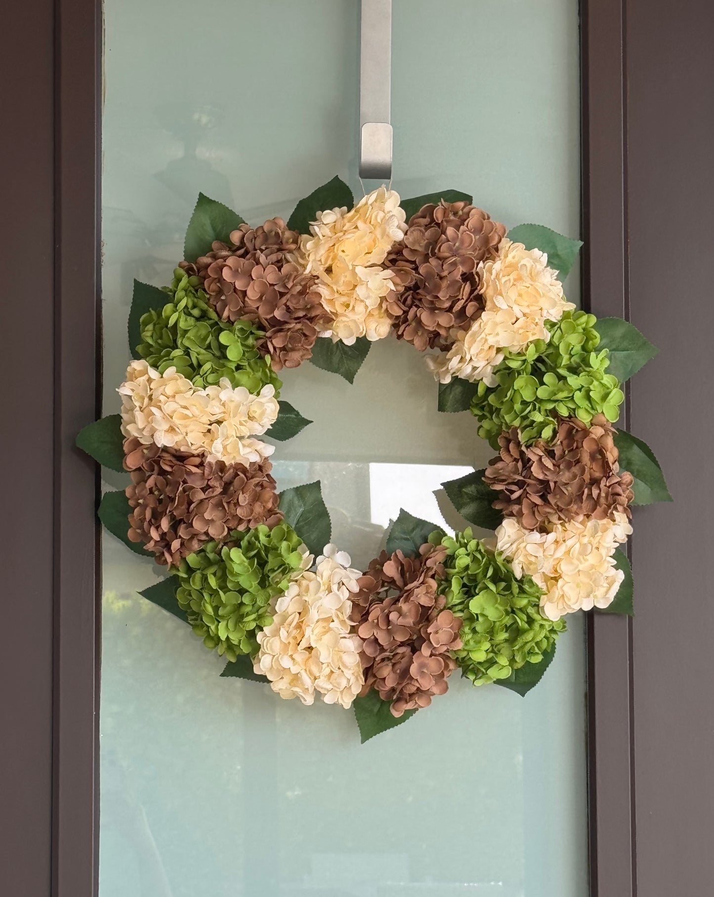 Buy hydrangea wreath online
Artificial hydrangea wreath for sale
Best all season door wreath
Decorative floral wreath for door
Unique year-round wreath
Neutral home decor wreath
High-end wreath shop
Wreath for front porch decor
Designer hydrangea wreath 21 inch
Handmade artificial flower wreath