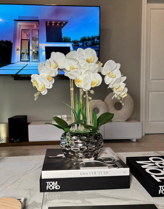 Pink White Orchid Arrangement
Real Touch Orchid Arrangement
Orchid Floral Arrangement
Beveled Silver Vase Orchid
Real Touch Pink Orchid
White Orchid Arrangement in Silver Vase
Luxury Orchid Arrangement
Artificial Orchid Flowers in Vase
Pink Orchid Floral Arrangement
Orchid Arrangement for Home Decor
