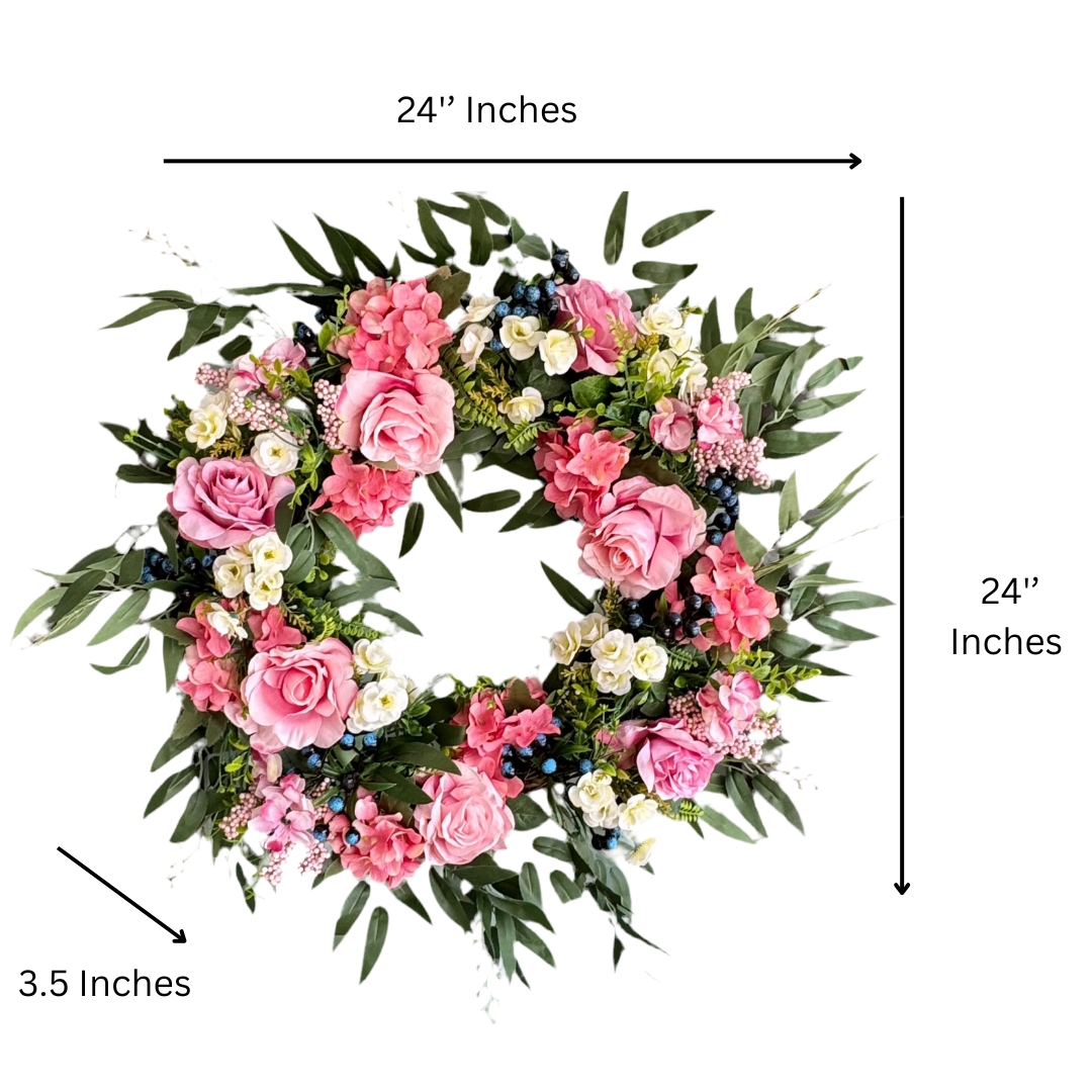 Pink Rose Door Wreath
Green Beech Wreath
Natural Grapevine Wreath
24-inch Door Wreath
Indoor Outdoor Wreath
All Season Wreath
Floral Door Wreath
Grapevine Door Decor
Artificial Rose Wreath
Beech Leaf Wreath