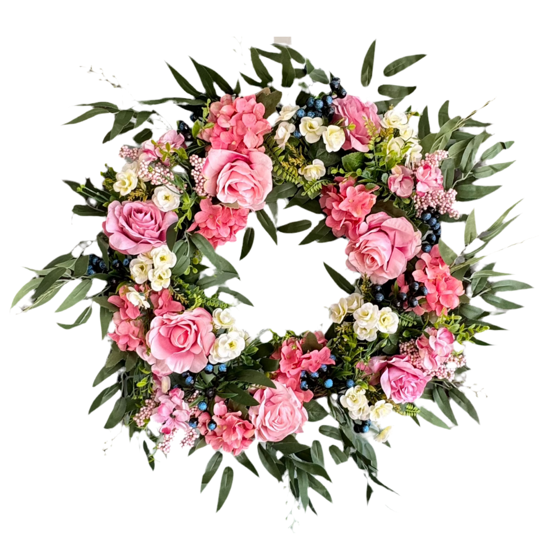 Elegant Pink Wreath
Rustic Front Door Wreath
Modern Floral Wreath
Luxury Rose Wreath
Vintage Grapevine Wreath
Handmade Floral Wreath
Pink Rose Home Decor
Green Leaf Wreath Design
Fresh Floral Door Wreath
Wreath for Elegant Decor