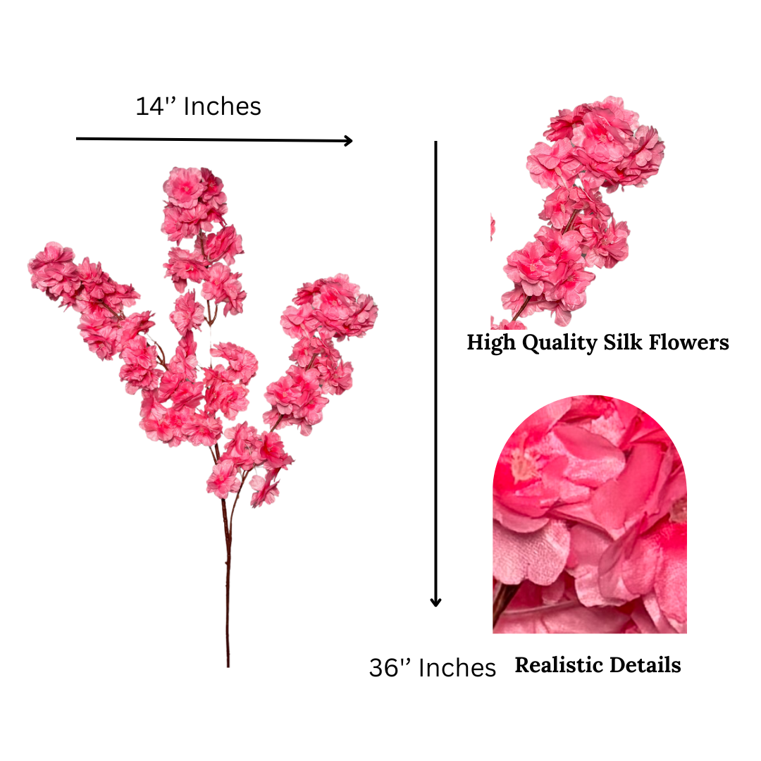 cherry blossom stems for vase
silk flowers for tall vase
artificial branches for floor vase
36 inch floral stems for arrangement
spring decor cherry blossom branches
cherry blossoms for DIY projects
white blossom branches for wreaths
floral stems for home styling
artificial flower stems bulk
3 pack silk flower branches