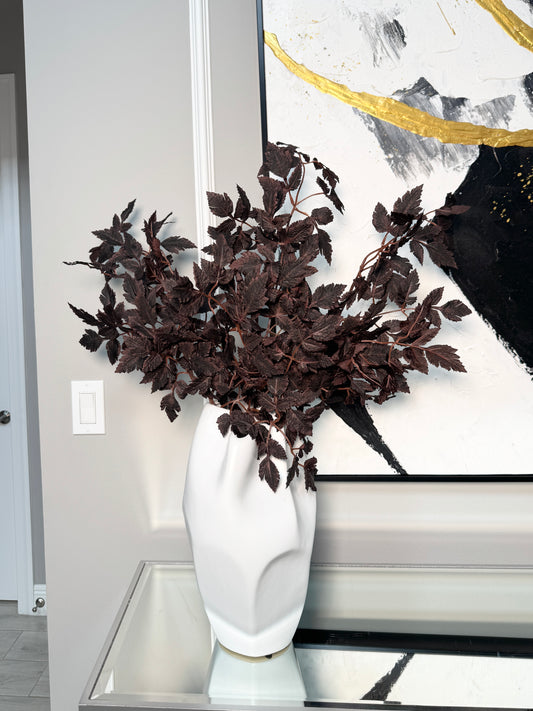 Artificial fall stems for vases
Burgundy fall floral arrangement
Autumn centerpiece faux leaves
Thanksgiving table decor branches
Burgundy fall wedding flowers
Tall vase artificial foliage
Faux fall floral stems
Artificial autumn wedding decor
Rustic fall faux greenery
Boho fall centerpiece decor