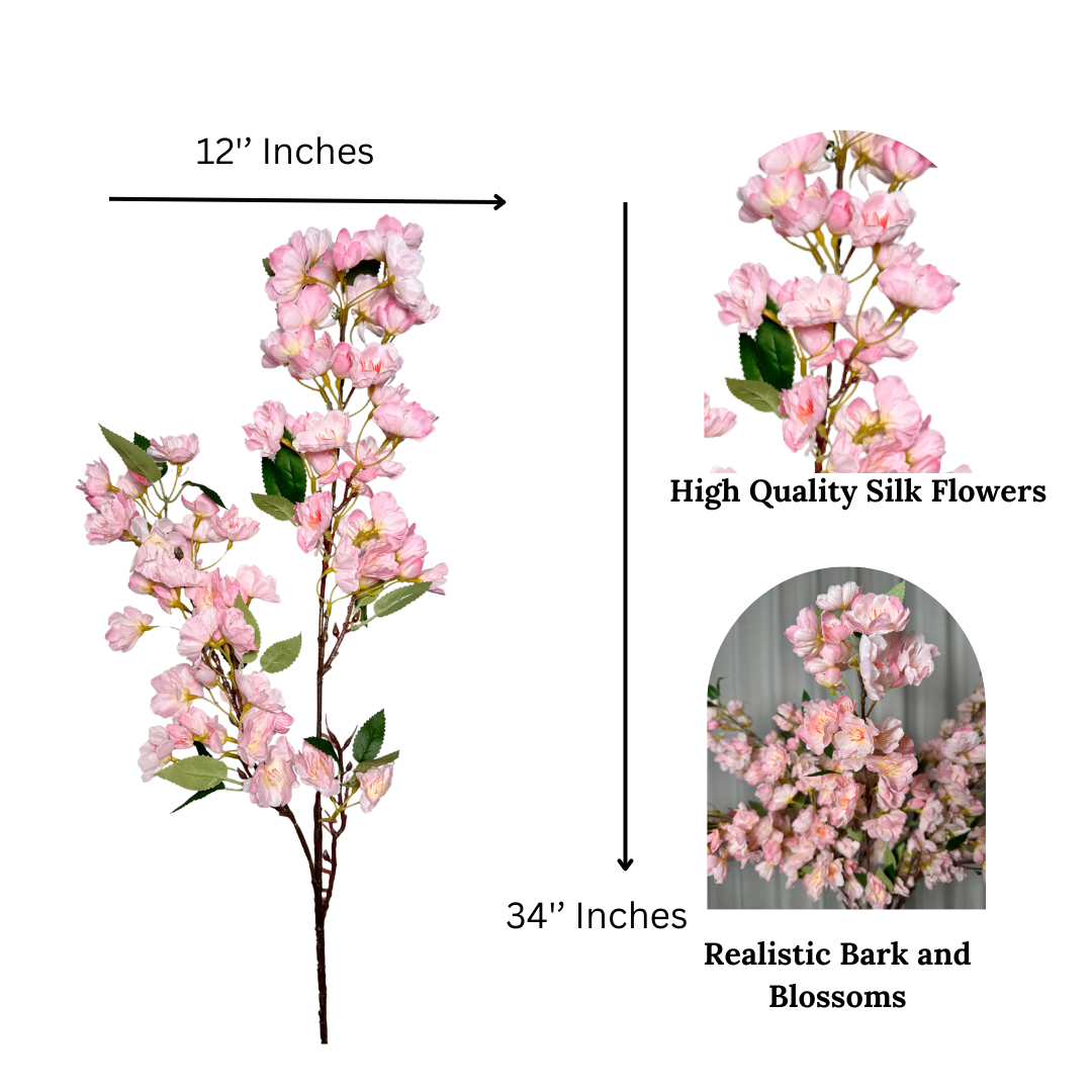 Wedding cherry blossom flower decor
Faux pink florals for wedding centerpieces
Pink cherry blossoms for bridal showers
Artificial sakura wedding flowers
Cherry blossom aisle decorations
Pink blossom stems for receptions
Wedding arch cherry blossom flowers
Pink spring flowers for events
Cherry blossoms for baby shower decor
Elegant pink floral event styling