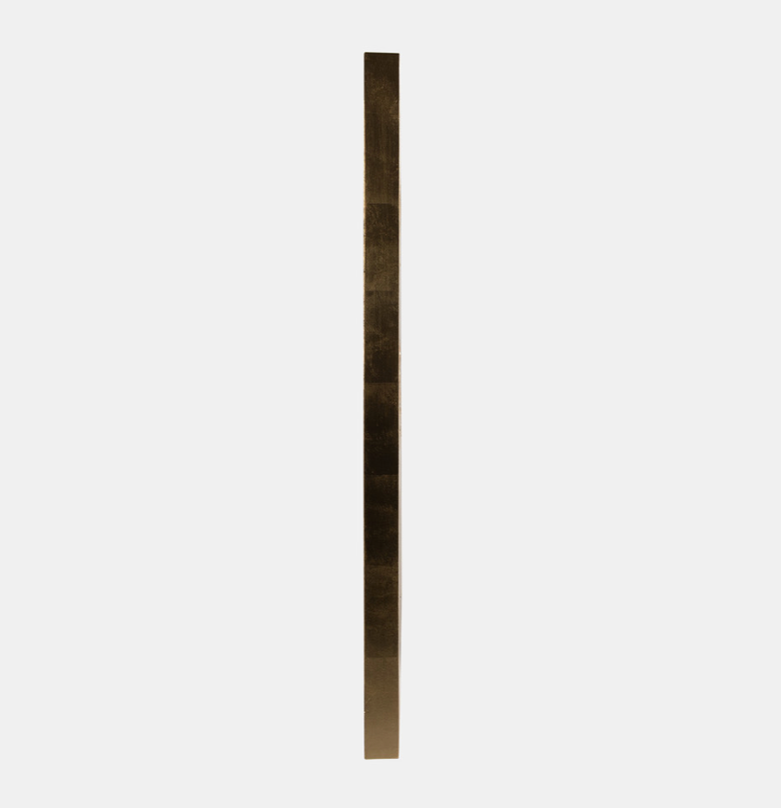 Hand Painted Gold Streak Woman Wall Art