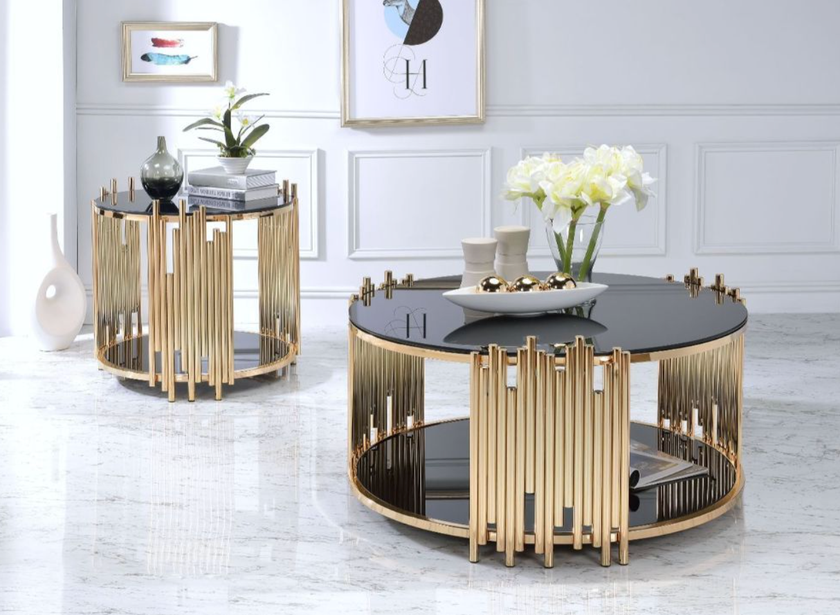 Art Deco Modern Glam Coffee Table