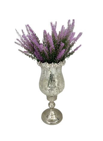 Faux Lavender Bouquet Stem 14" Bundle 4 Bunches