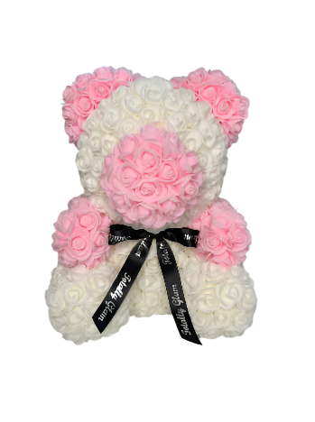 Totally Glam Rose Pink Teddy Bear Birthday, quinceaneras, anniversary, sweet 16, valentines, Mother’s Day