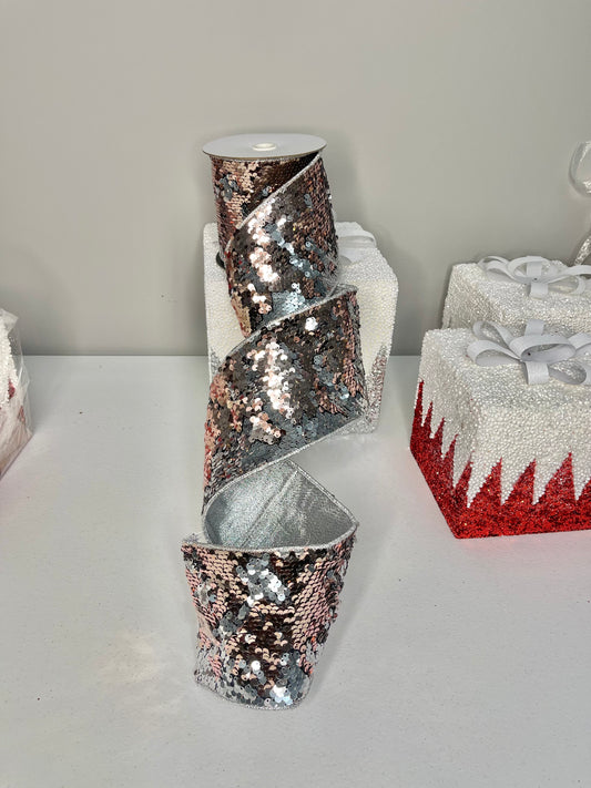 Wired ribbon for gift wrapping
Sequin ribbon for bows
Glitter ribbon for wreaths
Rose gold ribbon for crafts
Silver and rose gold bow ribbon
Holiday ribbon for decorating
Glam Christmas tree ribbon
Metallic wired ribbon 4 inch
Elegant Christmas ribbon roll
Luxury wired ribbon for Christmas décor