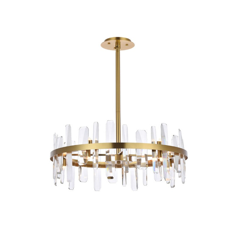 Serena IIII Crystal Round Pendant