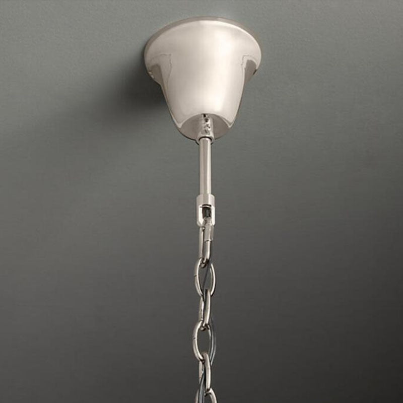 Aria Round Layered Crystal Chandelier