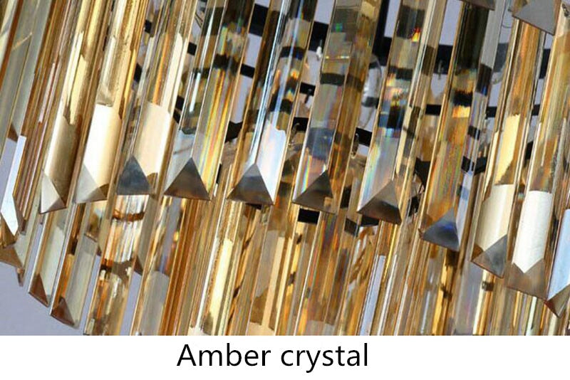 Aria Round Layered Crystal Chandelier