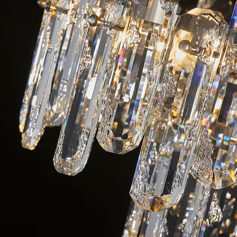 Daena Gold Crystal Chandelier