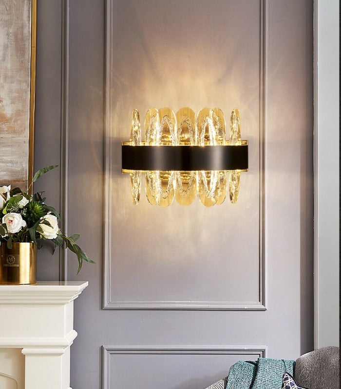 Kara Black Wall Sconce