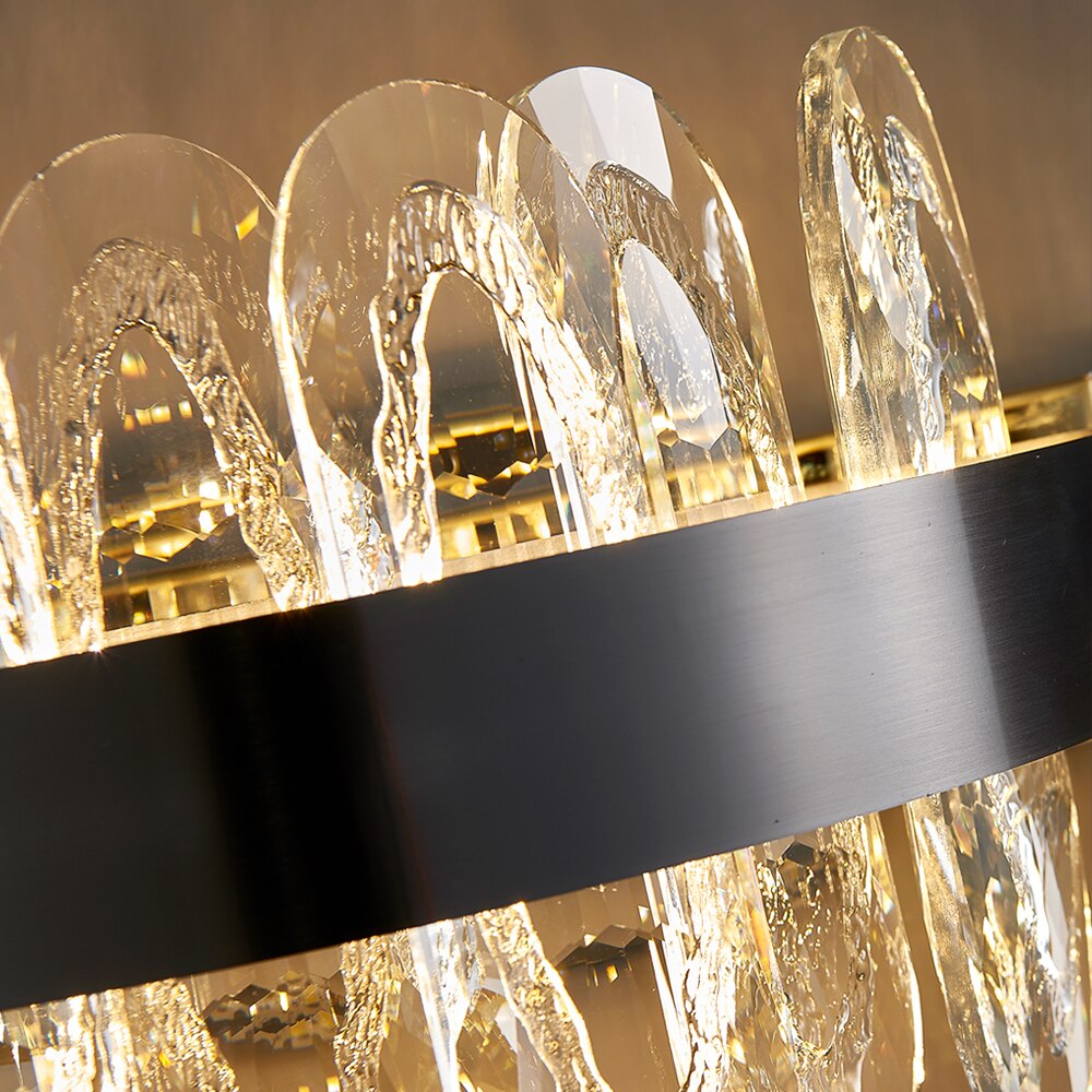 Kara Black Wall Sconce