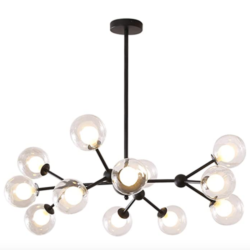 black sputnik chandelier