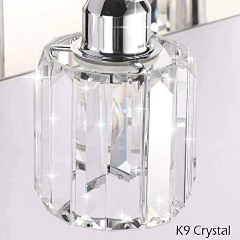Cascade Crystal Vanity Chandelier