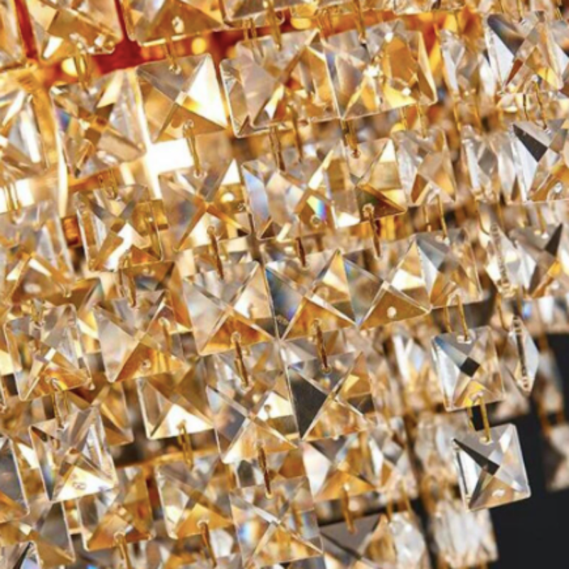 Calli Cascade Modern Crystal Chandelier