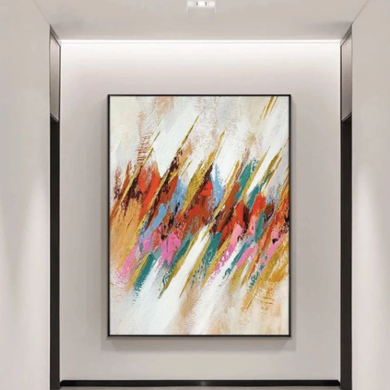 Bright Beginnings Abstract Wall Art