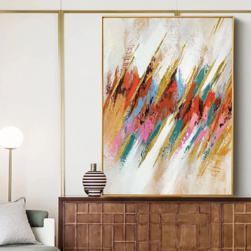 Bright Beginnings Abstract Wall Art