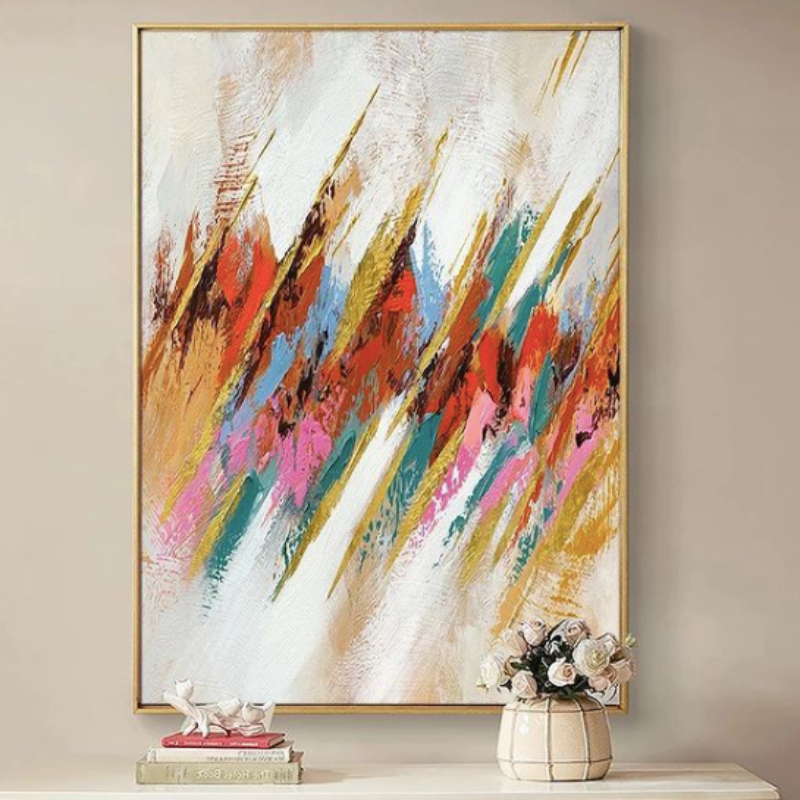 Bright Beginnings Abstract Wall Art