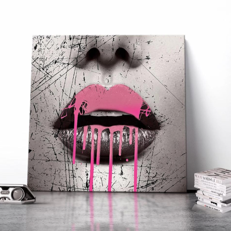 Hot Lips Wall Art
