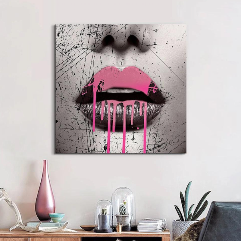 Hot Lips Wall Art