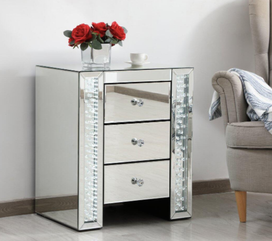 Gianna Crystal End Table