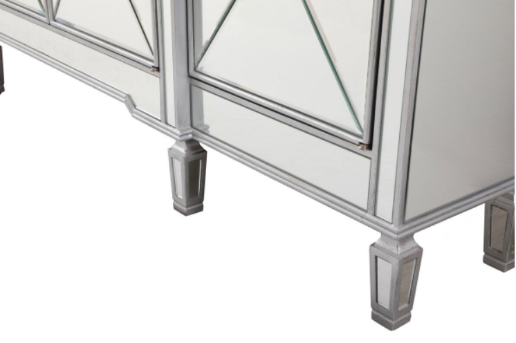 Willow Mirrored Credenza 72''