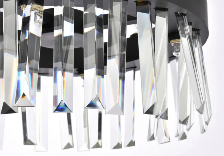 Milano II Crystal Round Pendant Light