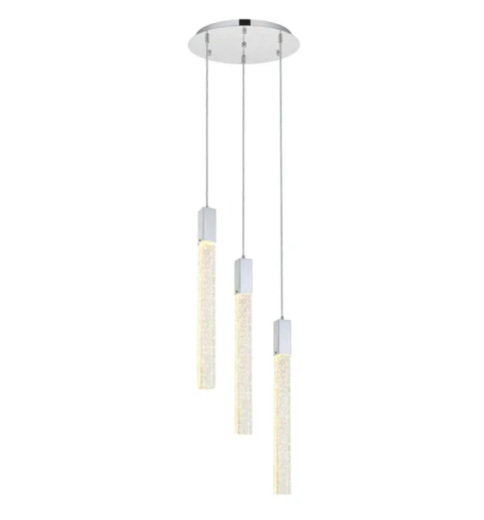 Weston Round 3 Light Pendant Chandelier