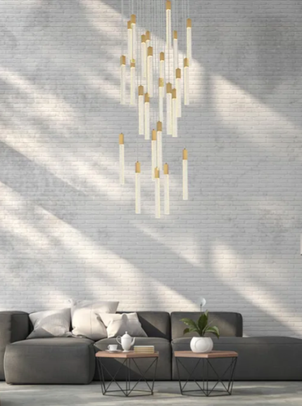 Weston Round 25 Light Pendant Chandelier