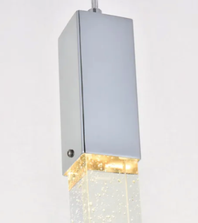 Weston Square 1 Light Pendant Chandelier