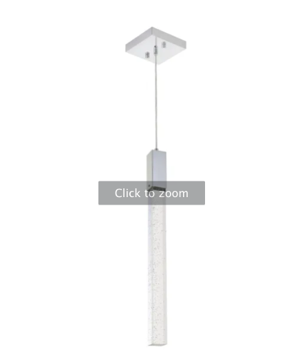 Weston Square 1 Light Pendant Chandelier