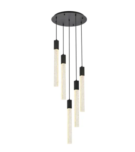 Weston Round 5 Light Pendant Chandelier