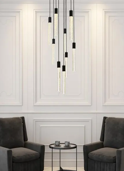 Weston Round 9 Light Pendant Chandelier