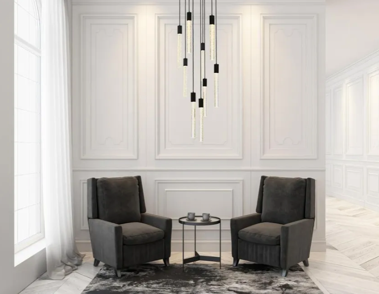 Weston Round 9 Light Pendant Chandelier