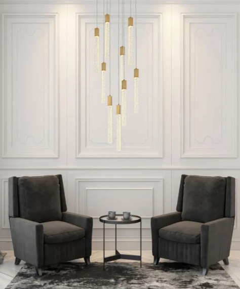 Weston Round 9 Light Pendant Chandelier