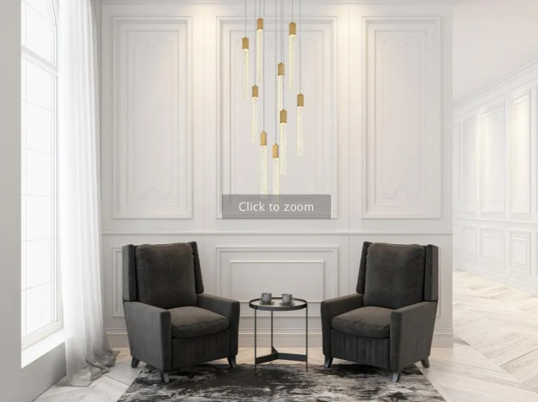 Weston Round 9 Light Pendant Chandelier