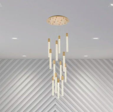Weston Round 13 Light Pendant Chandelier