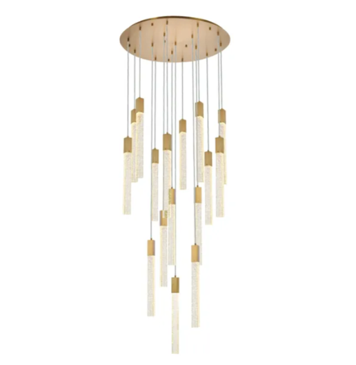 Weston Round 16 Light Pendant Chandelier