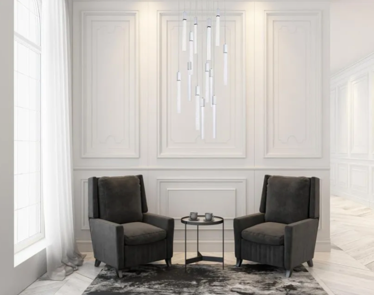 Weston Square 13 Light Pendant Chandelier