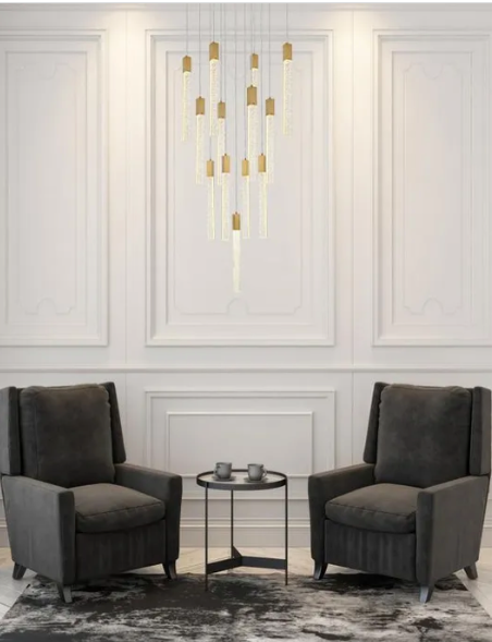 Weston Square 13 Light Pendant Chandelier