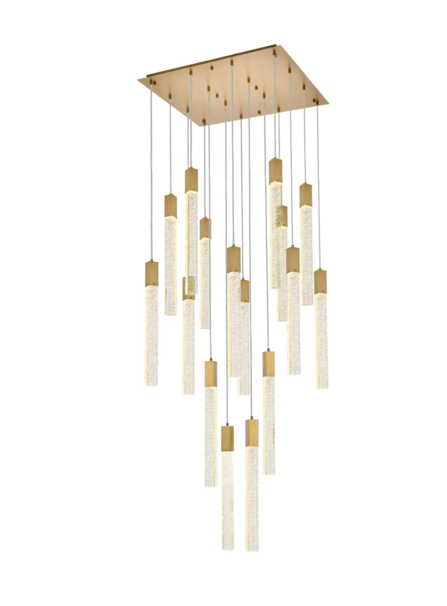 Weston Square 16 Light Pendant Chandelier