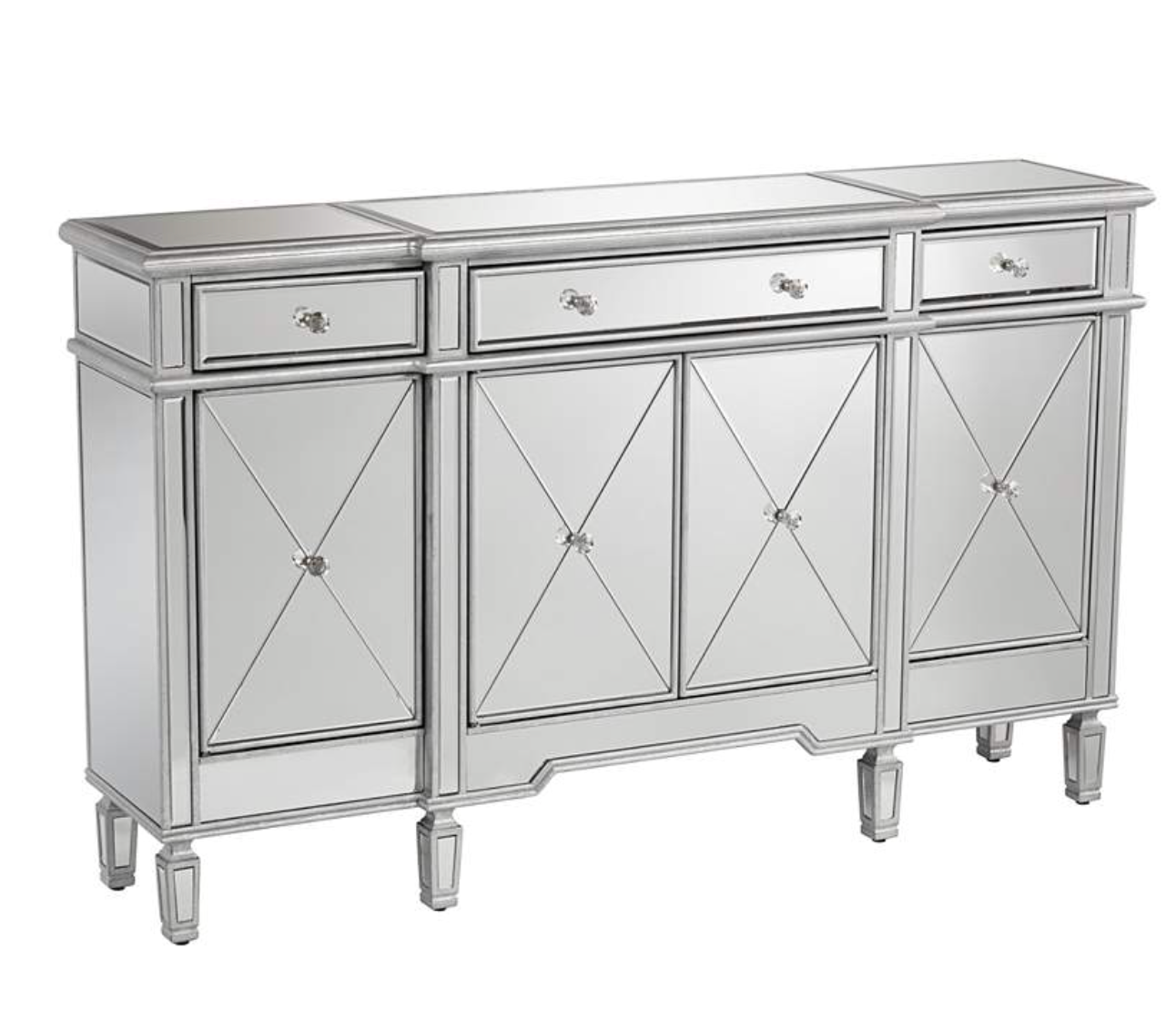 Willow Mirrored Credenza 60''
