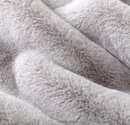 Ashley Faux Fur Throw Blanket