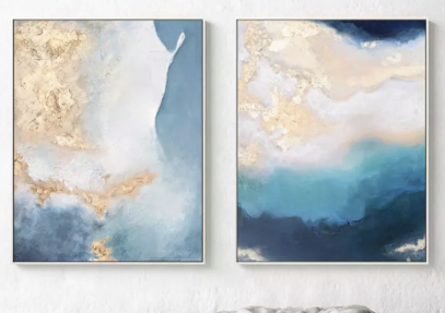 Seascape Abstract Wall Art