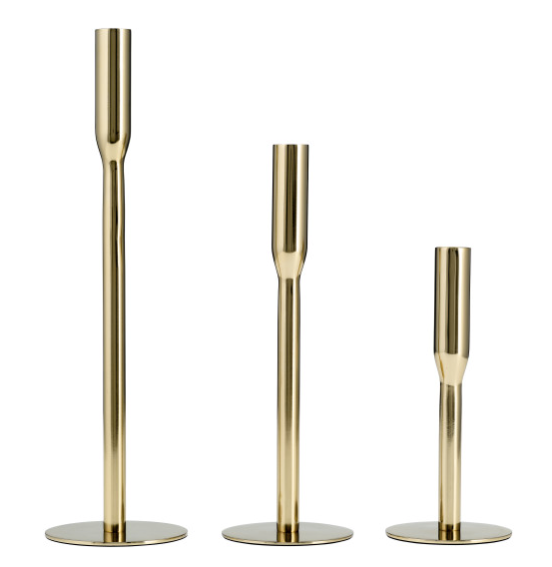 Gold Taper Candle Holder