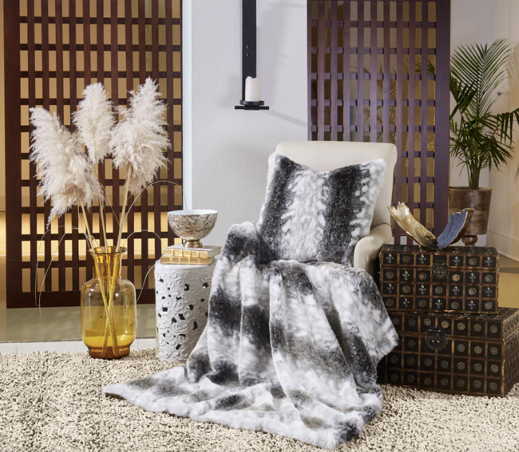 Vermont Multi Colored Throw Blanket